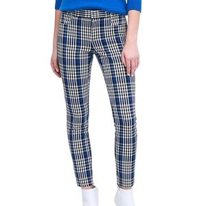 Banana Republic Sloan Blue Plaid Ankle Pant